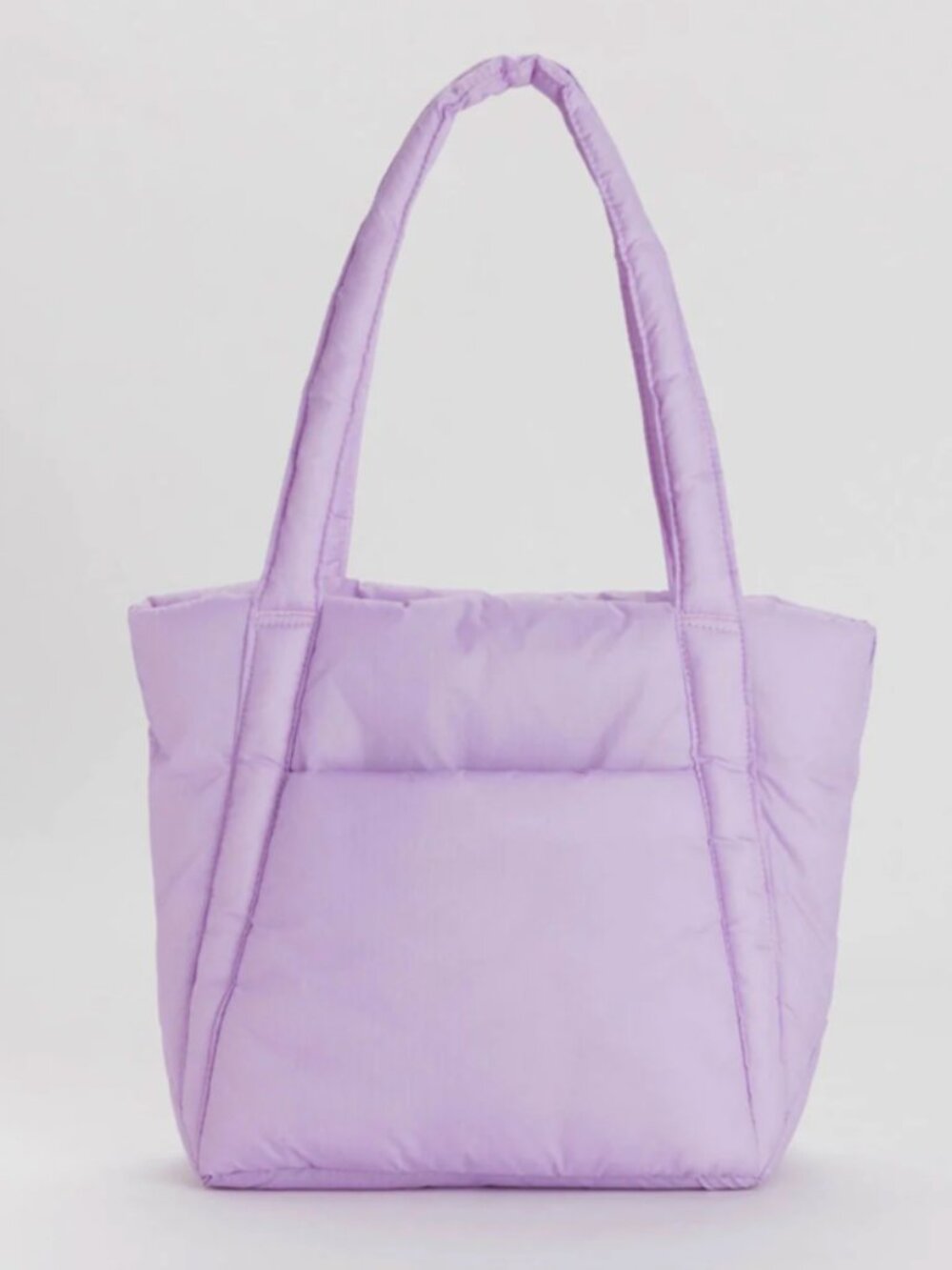 Baggu Puffy Mini Tote Bag - Dusty Lilac
